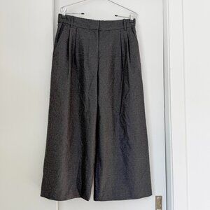 J.Crew Wool Wideleg Cropped Pant